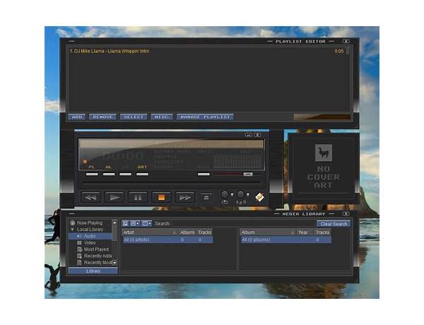 Slither Winamp5 Skin for Windows - Download it from Habererciyes for free